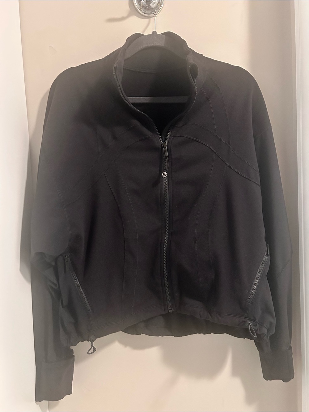lululemon athletica Black Zip-Up Jacket